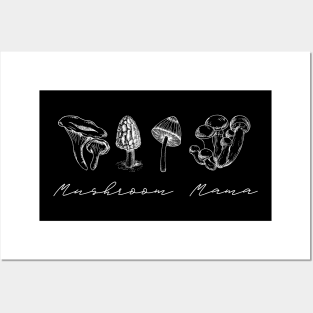 mushroom Posters and Art